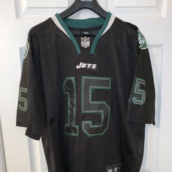 New York Jets Tim Tebow #15 Jersey Reebok On-Field - Picture 1 of 4